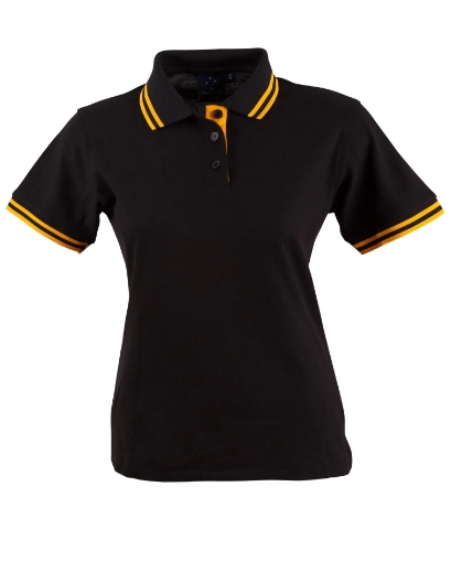 Picture of Winning Spirit, Ladies Truedry Contrast S/S Polo